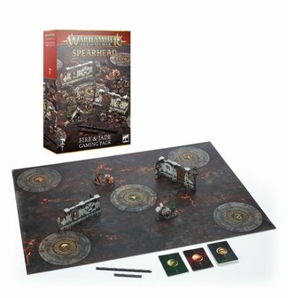 Warhammer Age of Sigmar Sprearhead &ndash; Fire &amp; Jade Gaming Pack