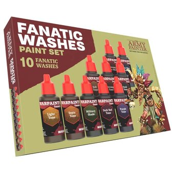 Army Painter Warpaints Fanatic: Washes Verfset