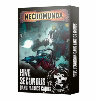 Warhammer Necromunda: Hive Secundus Gang Tactics Cards