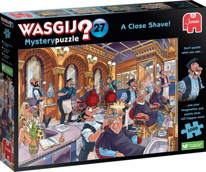 Wasgij mystery 27n- a close shave!