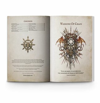 Warhammer The Old World Arcane Journal: Warrioirs of Chaos