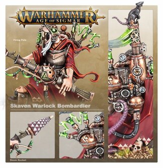 Warhammer Age of Sigmar Skaven Warlock Bombardier