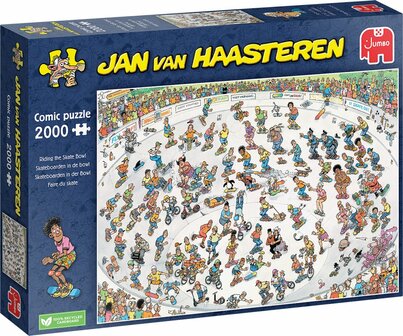  Jan van Haasteren Skateboarden in de Bowl &ndash; (2000)