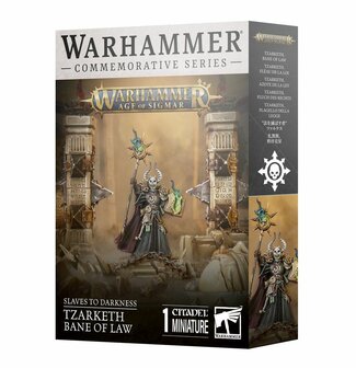 Warhammer  Age of Sigmar Commemorative Series Slaves to Darkness Tzarketh Bane of Law