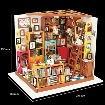 DIY Huisje Sam&rsquo;s Study, Robotime 