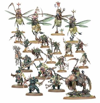 Warhammer Age of Sigmar MAGGOTKIN OF NURGLE BATTLEFORCE: SHUDDERBLIGHT CYST