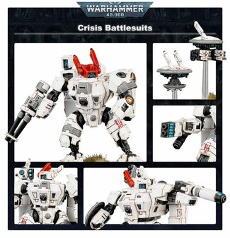 Warhammer 40,000 T&#039;au Empire:  Crisis Battlesuits