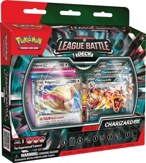 POK TCG Charizard EXxLeague Battle Deck