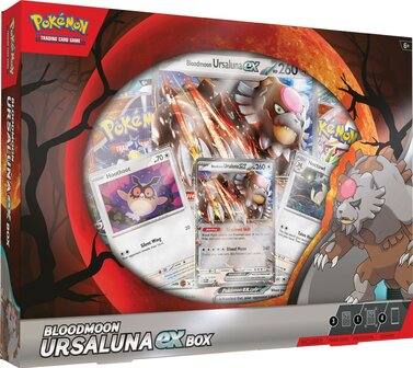 POK TCG Bloodmoon Ursuluna EX Box