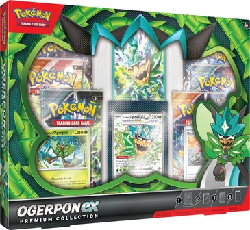 POK TCG Ogerpon Ex Premium  Collection