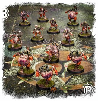 Warhammer Blood Bowl Nurgle Blood Bowl Team Nurgle&#039;s Rotters