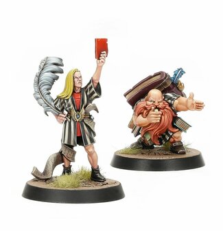 Warhammer Blood Bowl Elf and Dwarf Biased Referees