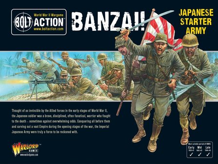 Warlord Games Bolt Action Banza!! Japanese Starter Set