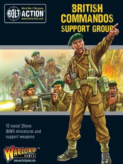 Warlord Games Bolt Action British Commandos Support  Group