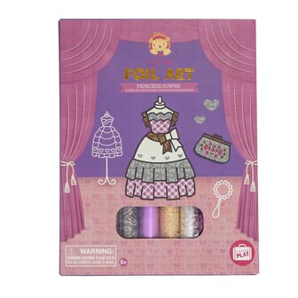 Tiger Tribe Foil Art - Princess Gowns