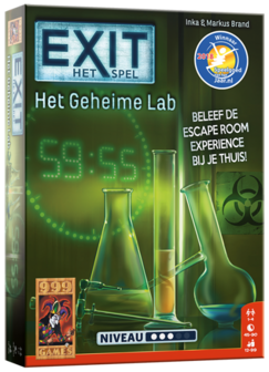 EXIT 3 Het Geheime Lab 999-Games