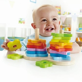 Hape Double Rainbow Stacker