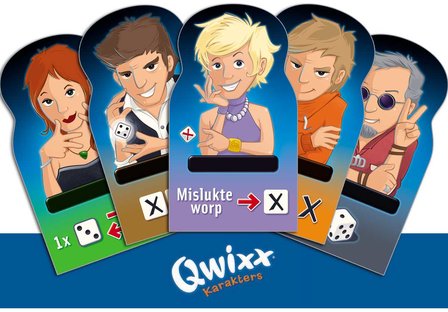 Qwixx Karakters White Goblin Games