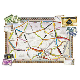 Ticket to Ride UK &amp; Pennsylvania