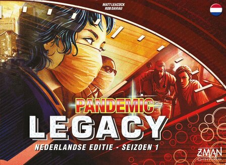 Pandemic Legacy Seizoen 1 Red NL