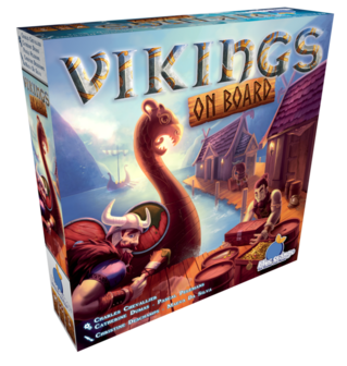 Vikings on Board Blue Orange