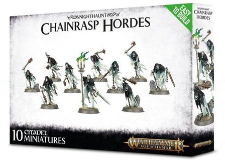 Easy to Build: Nighthaunt Chainrasp Hordes