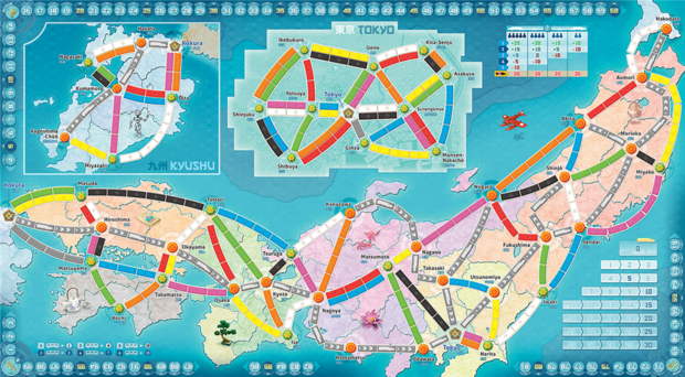 Ticket to Ride - Japan/Italië