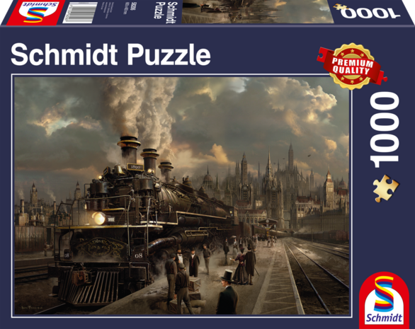 Schmidt Puzzel Locomotief