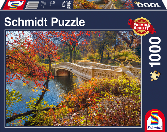 Schmidt Puzzel Wandeling in Central Park New York