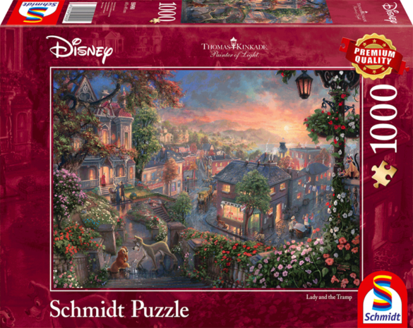 Schmidt Puzzel Disney Lady and the Tramp