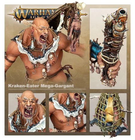 Warhammer Age of Sigmar Kraken-eater Mega-Gargant