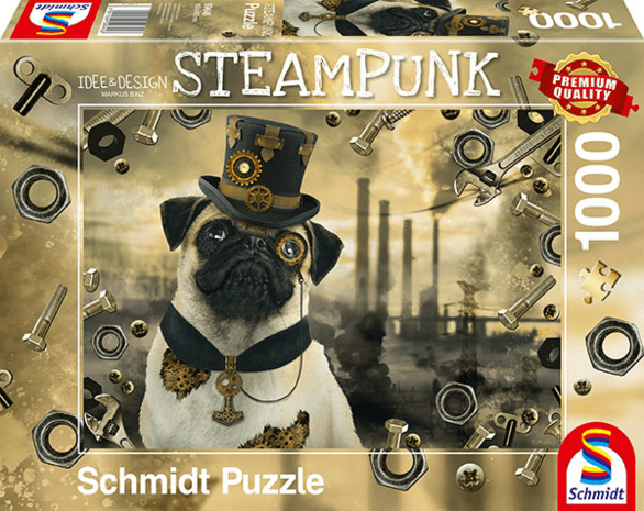 Schmidt Puzzel Steampunk Hond