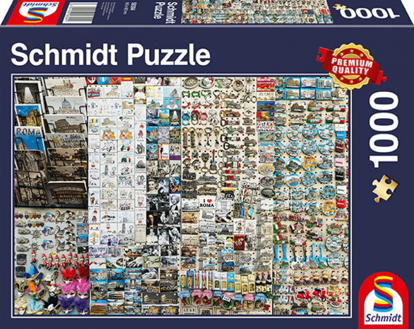 Schmidt Puzzel Souvenier Kraam