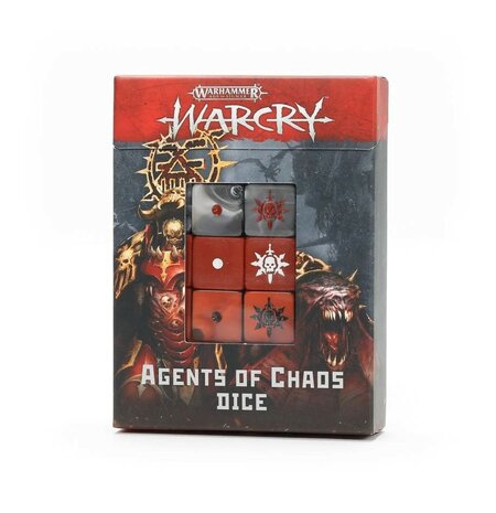 Warhammer Age of Sigmar Warcry: Agents of Chaos Dice Set