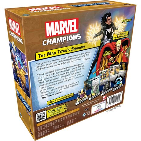 Marvel LCG Champions The Mad Titan's Shadow