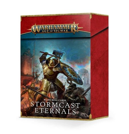 Warhammer Age of Sigmar Warscroll Cards: Stormcast Eternals