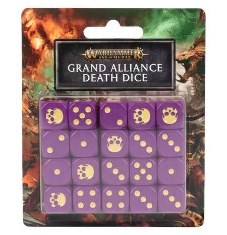 Warhammer Age of Sigmar Grand Alliance Death Dice