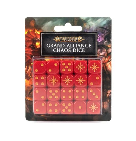 Warhammer Age of Sigmar Grand Alliance Chaos Dice