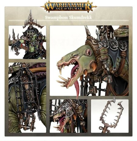 Warhammer Age of Sigmar Orruk Warclans Swampboss Skumdrekk