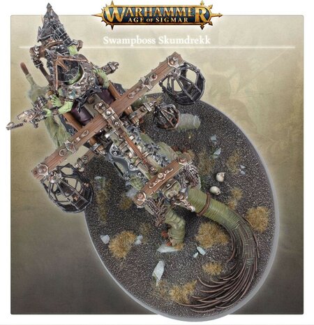 Warhammer Age of Sigmar Orruk Warclans Swampboss Skumdrekk