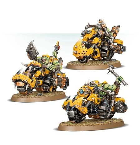 Warhammer 40,000 Orks Warbikers Mob