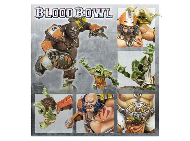 Warhammer Blood Bowl Ogre Team: Fire Mountain Gut Busters