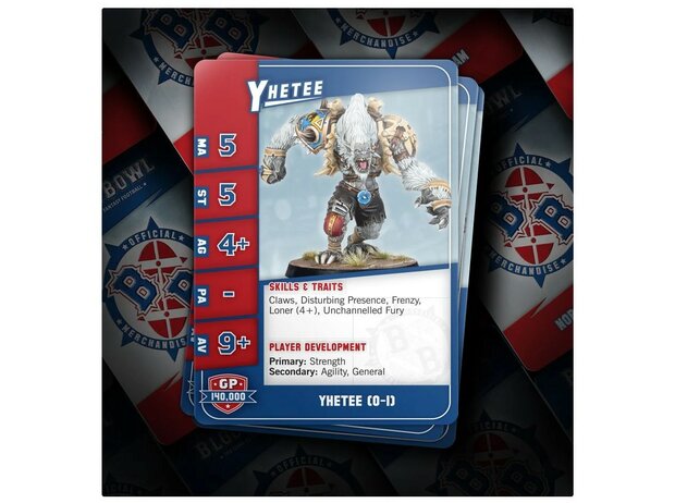 Warhammer Blood Bowl Norse Team Card Pack