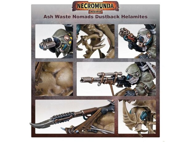 Warhammer Necromunda Ash Waste Nomads Dustback Helamites