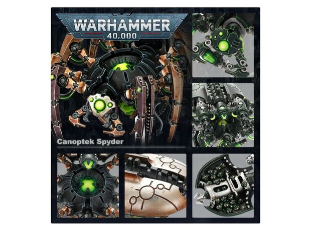 Warhammer 40,000 Necrons Canoptek Spyder