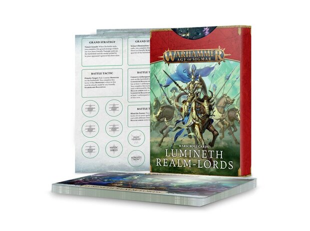 Warhammer Age of Sigmar Warscroll Cards: Lumineth Realm-lords Hysh