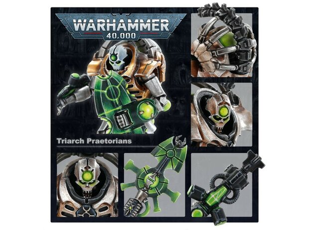 Warhammer 40,000 Necrons Triarch Praetorians