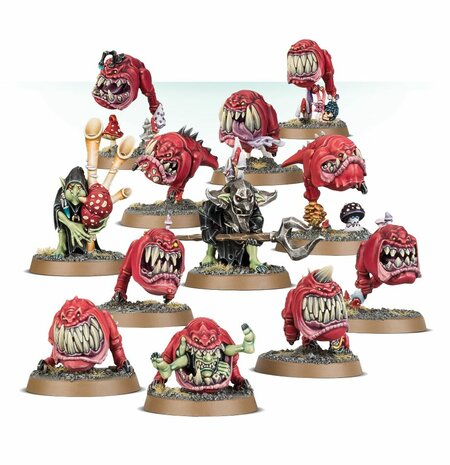 Warhammer Age of Sigmar Gloomspite Gitz Squig Herd