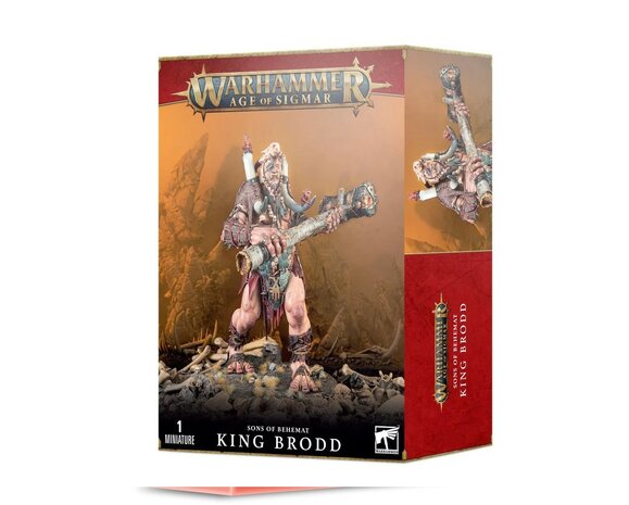 Warhammer Age of Sigmar Sons of Behemat KIng Brodd