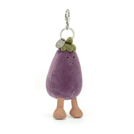 Jellycat Vivacious Aubergine Bag Charm